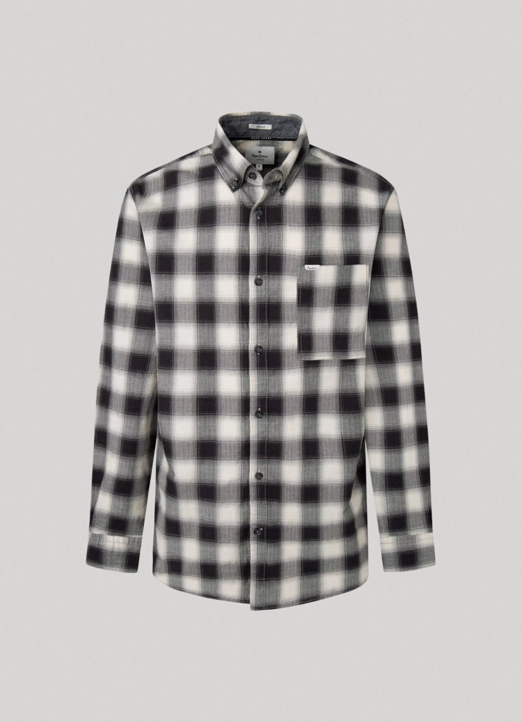 Men Pepe Jeans Checked Cotton Shirt