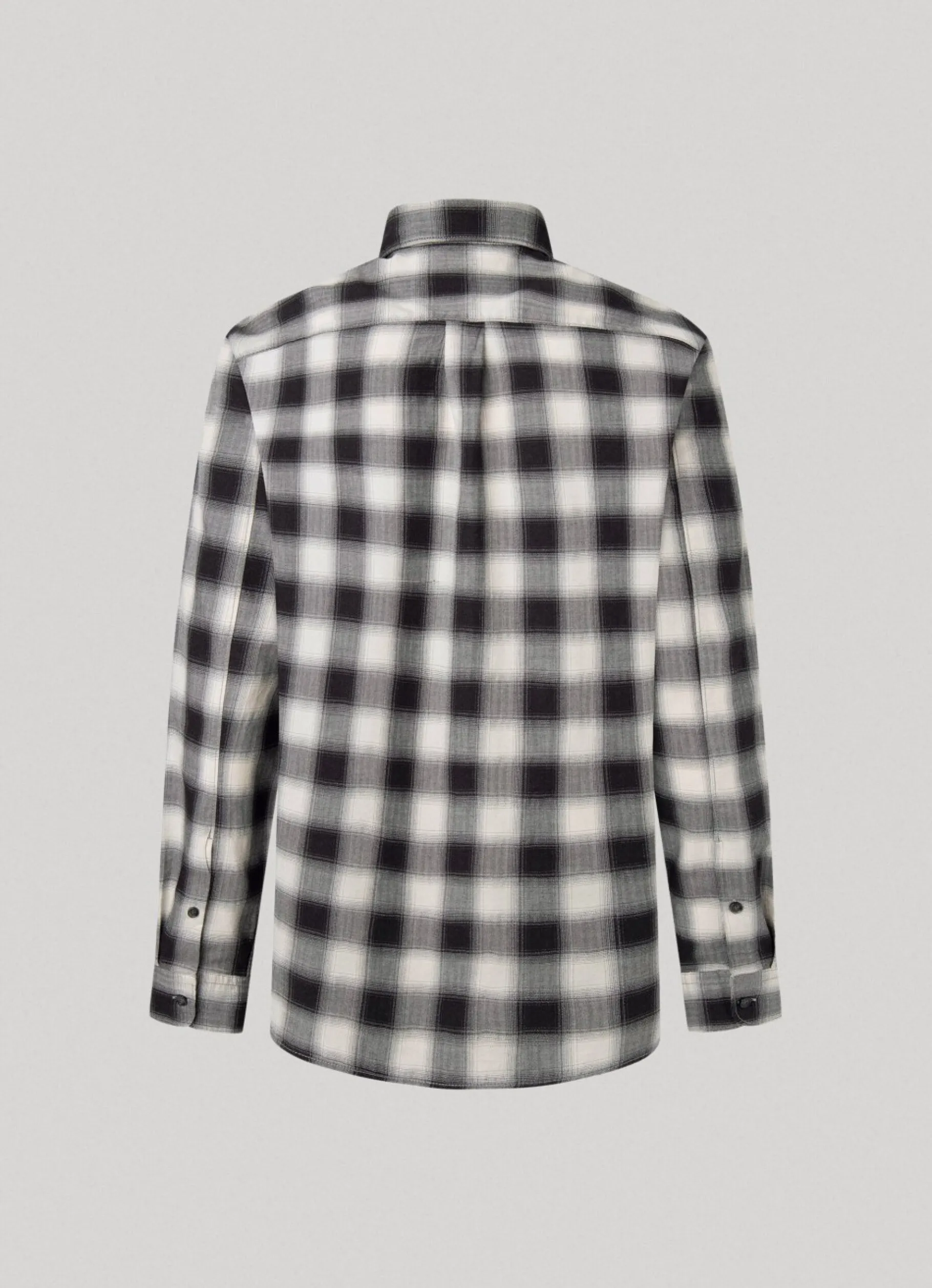 Men Pepe Jeans Checked Cotton Shirt