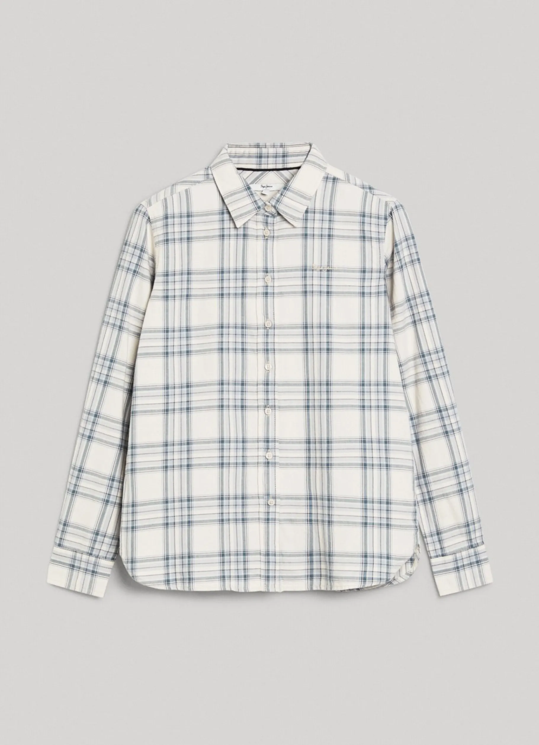 Women Pepe Jeans Checked Cotton Shirt
