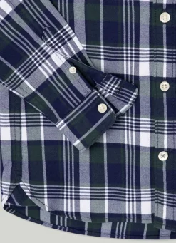 Boy Pepe Jeans Checked Flannel Shirt