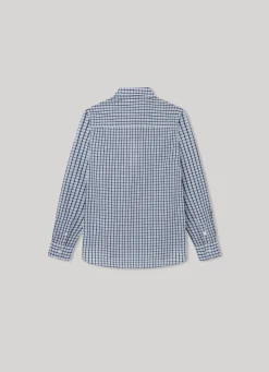 Boy Pepe Jeans Checked Poplin Shirt