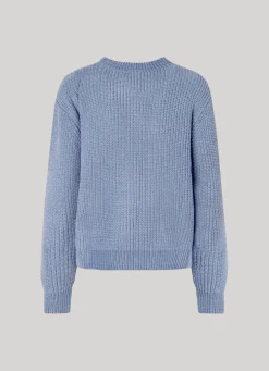 Women Pepe Jeans Chenille Crew Neck Knit