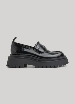 Women Pepe Jeans Chunky Loafers With Notched Sole