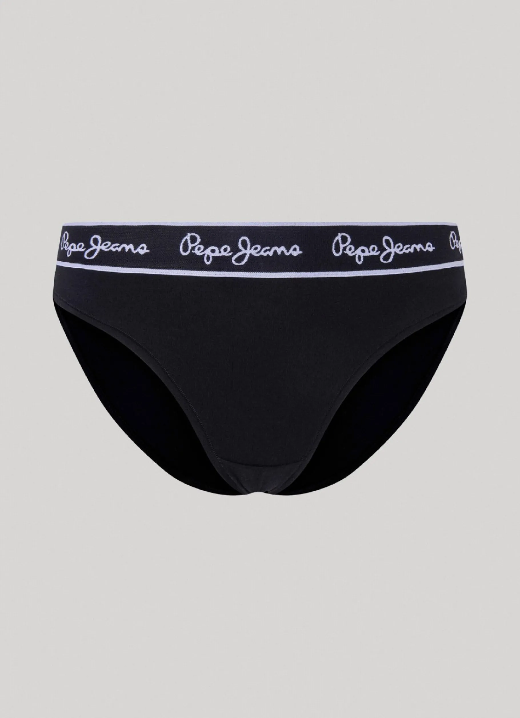 Women Pepe Jeans Classic Panty With Printed Logo