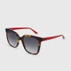 Women Pepe Jeans Clubmaster Oversized Sunglasses