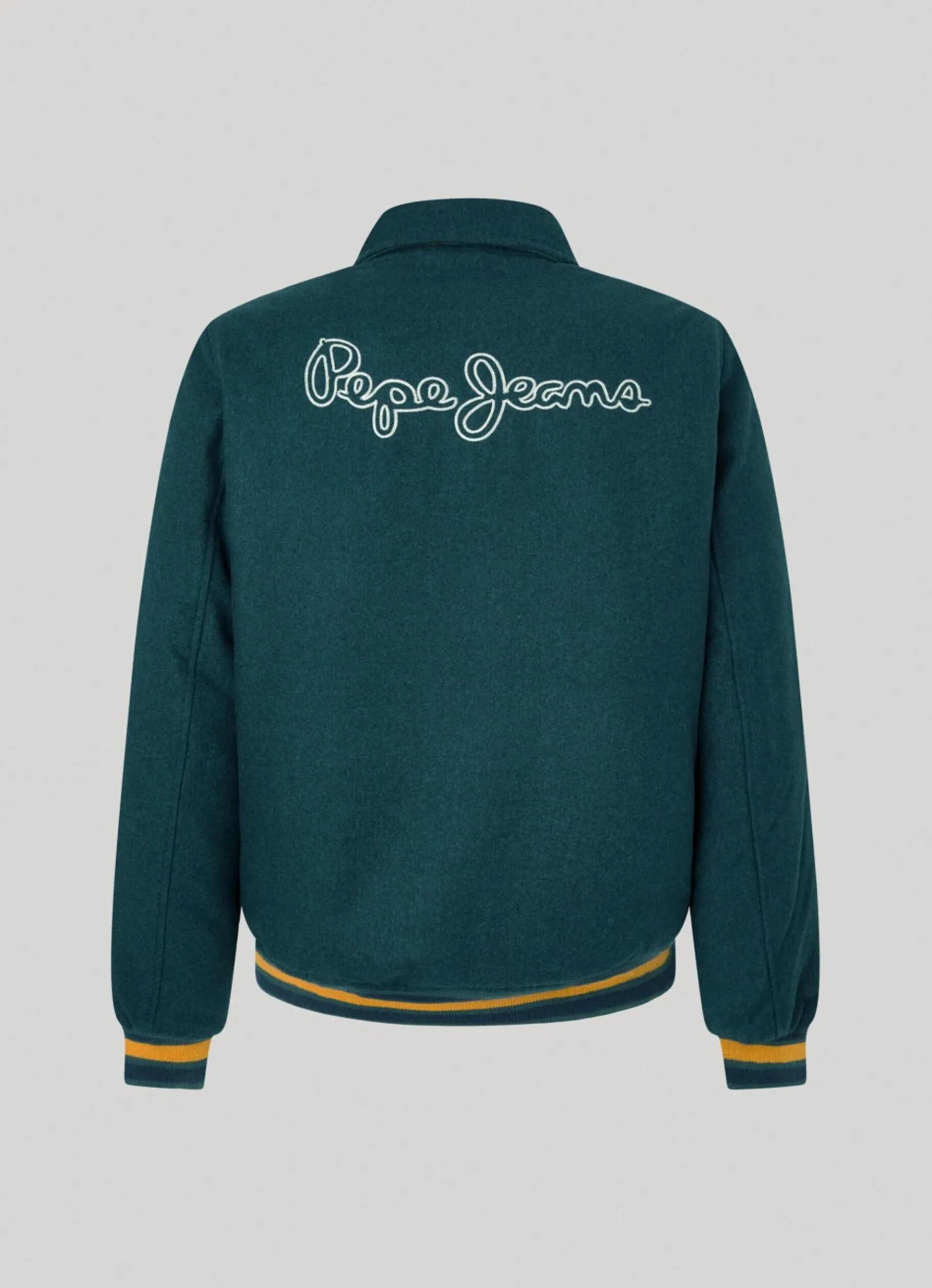 Men Pepe Jeans Collegiate Bomber Jacket