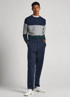 Men Pepe Jeans Colour Block Cotton Sweatshirt