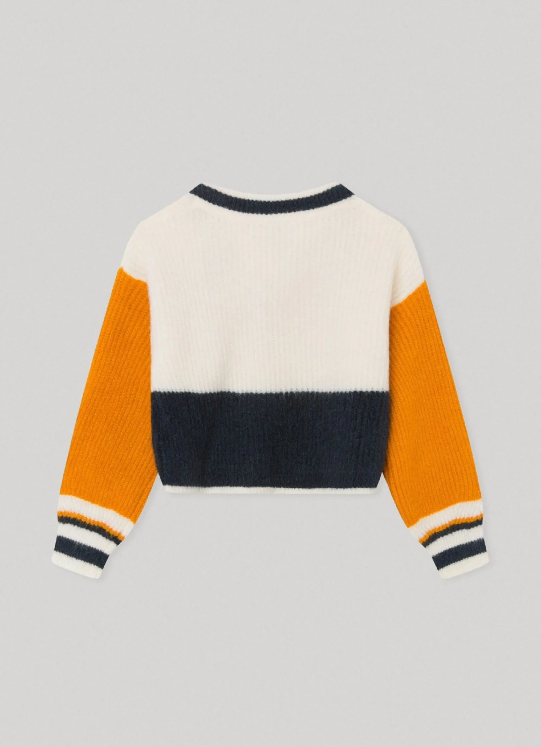 Girl Pepe Jeans Colour Block Knit