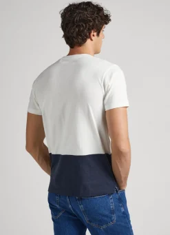 Men Pepe Jeans Colour Block T-Shirt