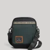 Men Pepe Jeans Combined Fabric Shoulder Bag