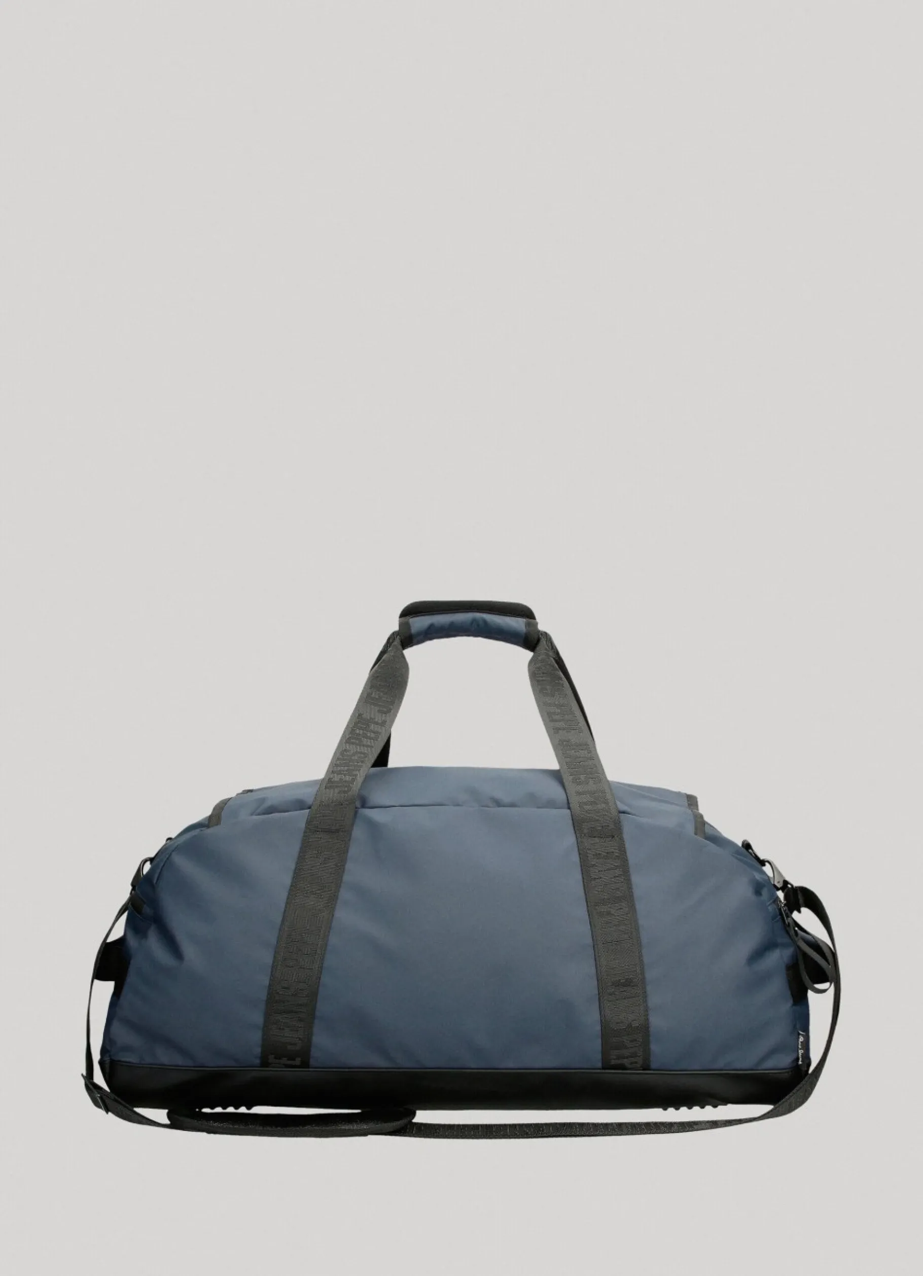 Men Pepe Jeans Combined Fabric Travel Bag