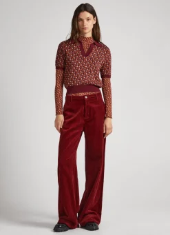 Women Pepe Jeans Corduroy Chino Trousers