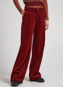 Women Pepe Jeans Corduroy Chino Trousers