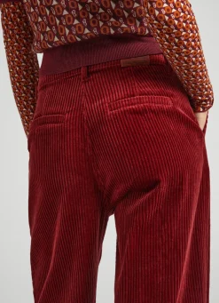 Women Pepe Jeans Corduroy Chino Trousers