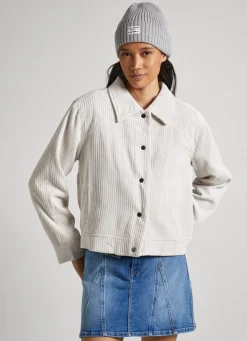 Women Pepe Jeans Corduroy Jacket