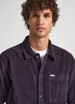 Men Pepe Jeans Corduroy Overshirt