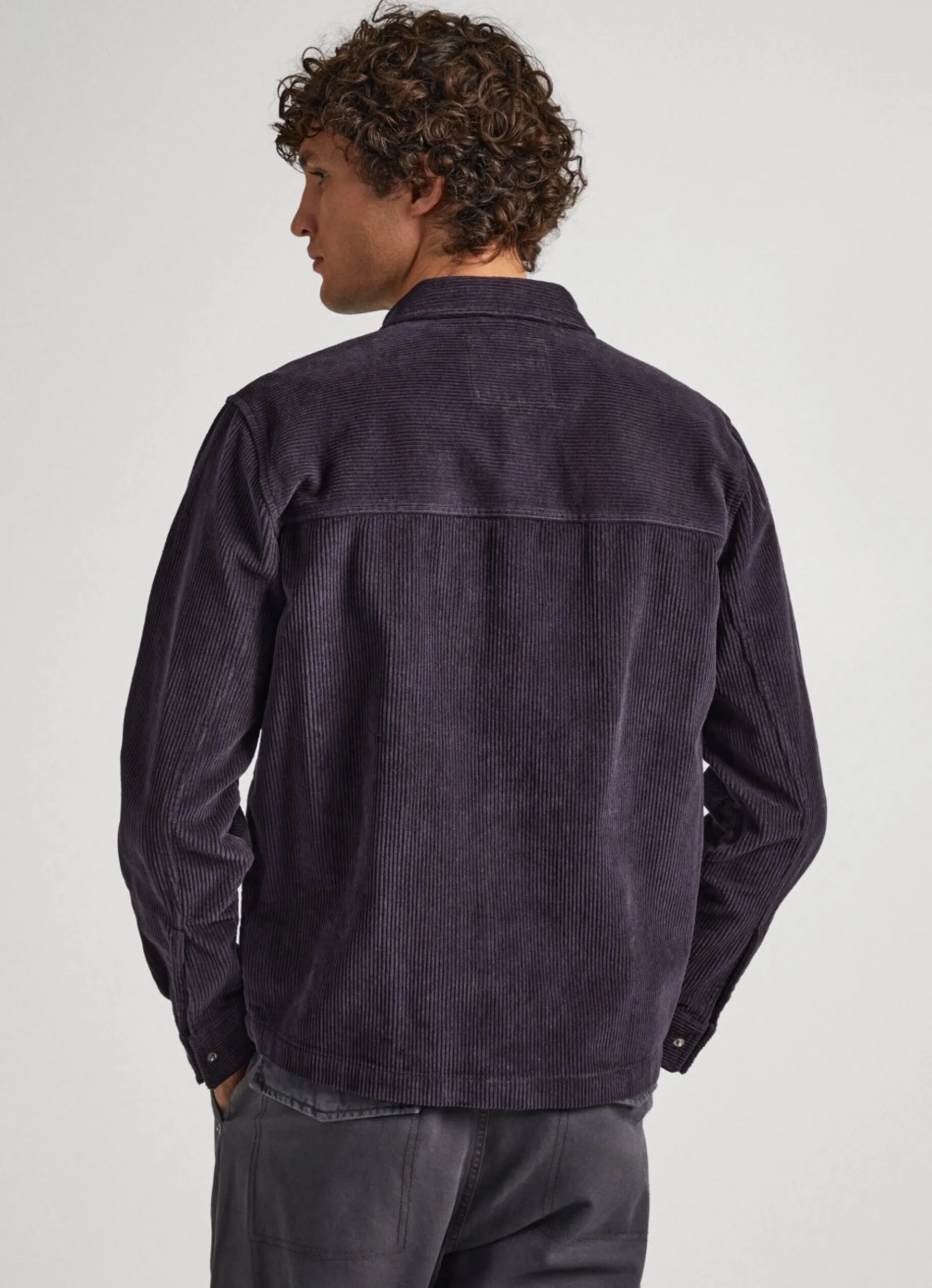 Men Pepe Jeans Corduroy Overshirt