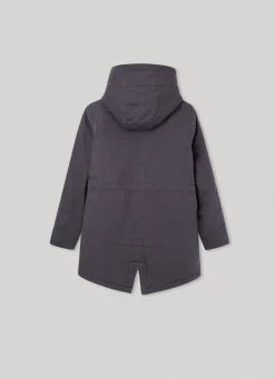 Boy Pepe Jeans Cotton Canvas Parka