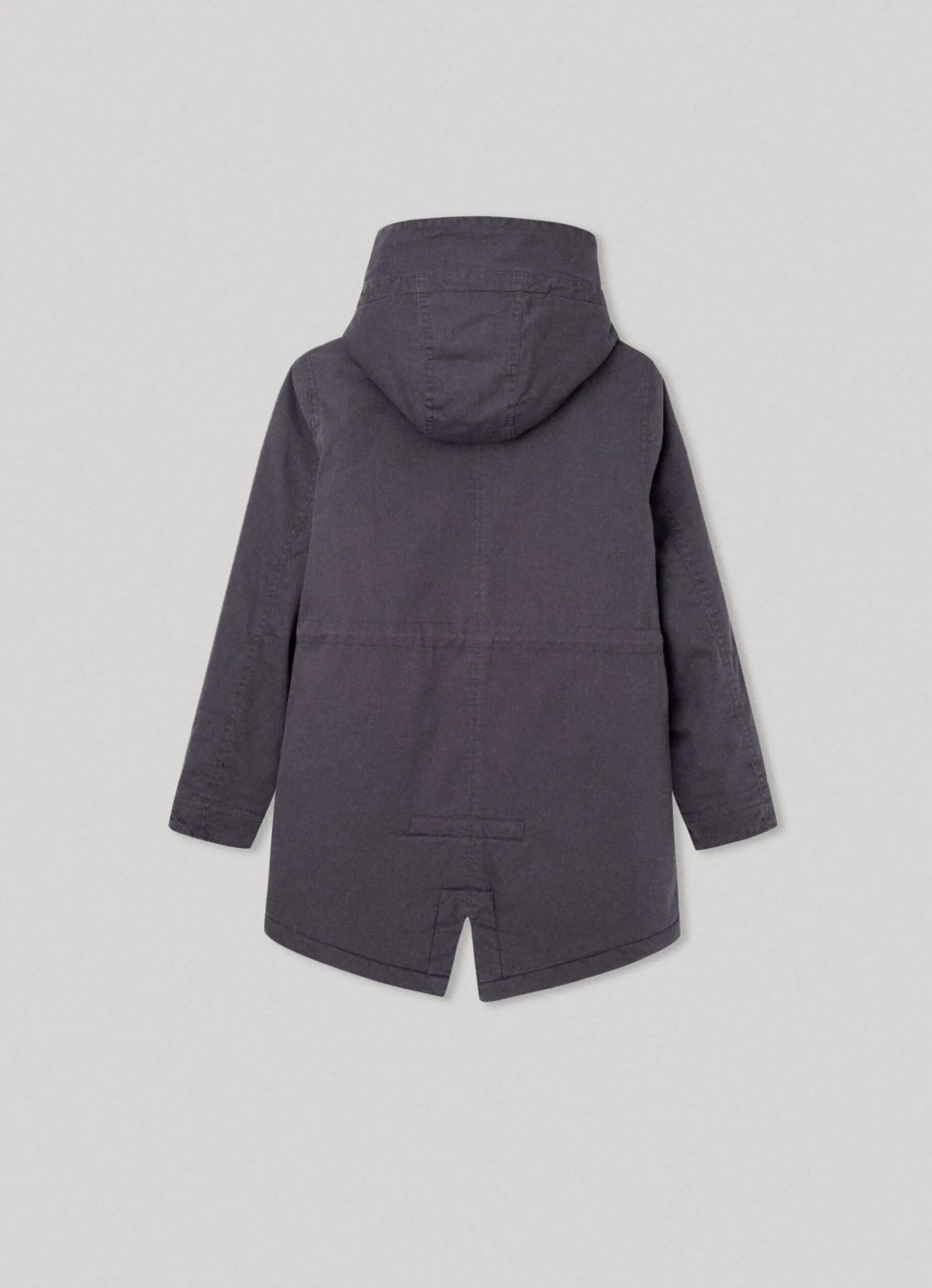 Boy Pepe Jeans Cotton Canvas Parka