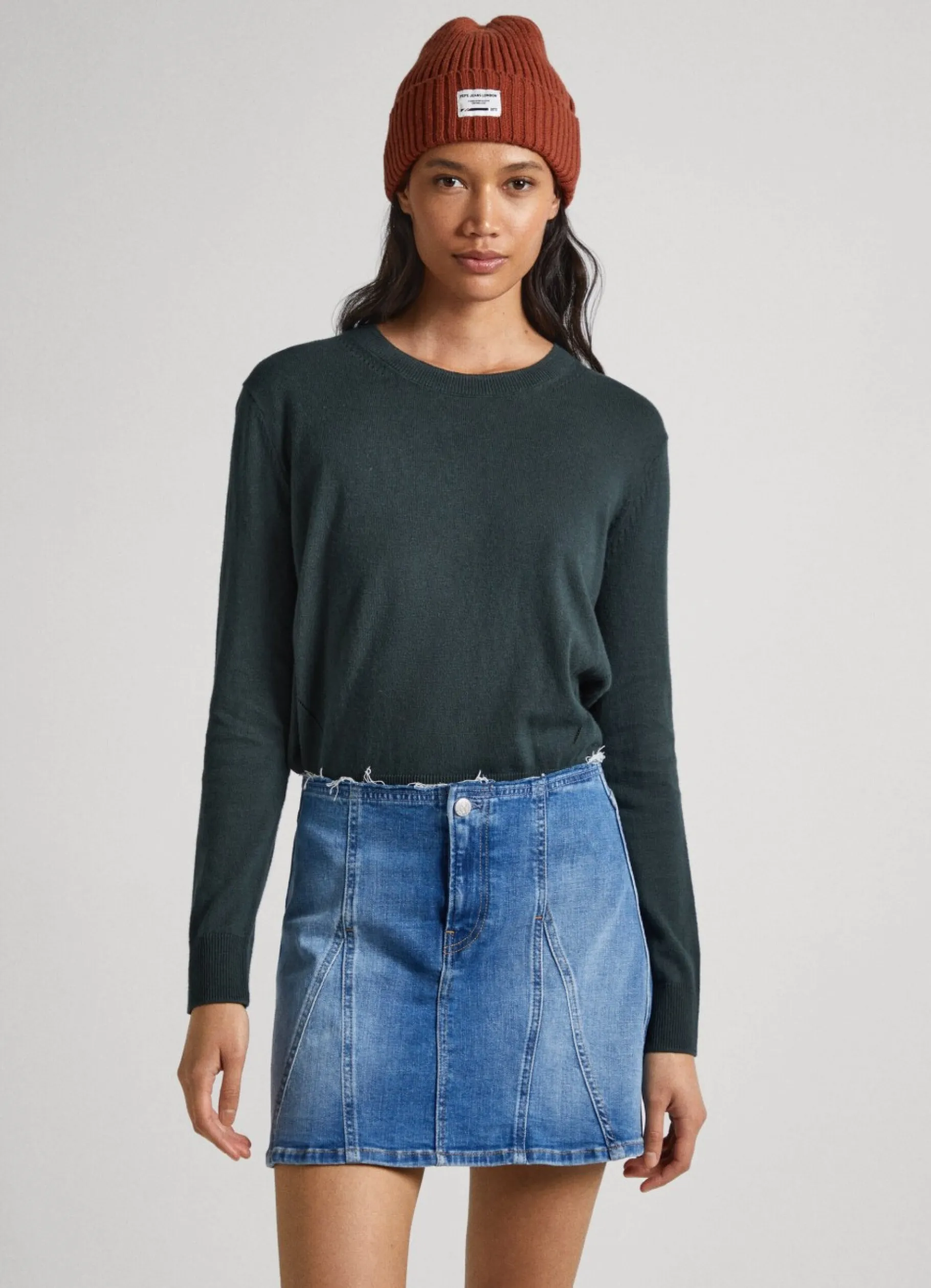 Women Pepe Jeans Cotton Cashmere Knit