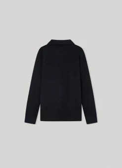Boy Pepe Jeans Cotton Long-Sleeved Polo Shirt