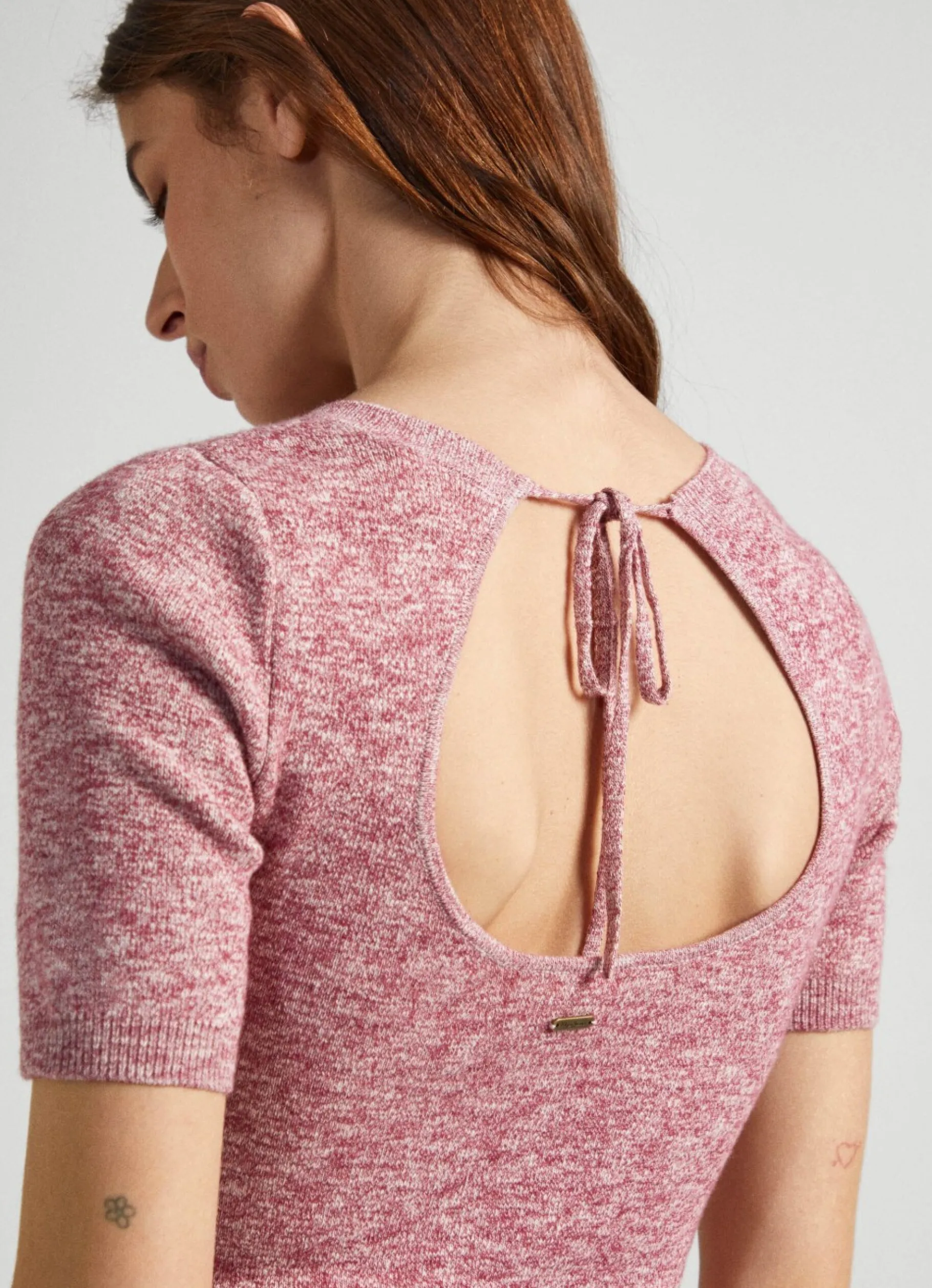 Women Pepe Jeans Cotton Melange Dress