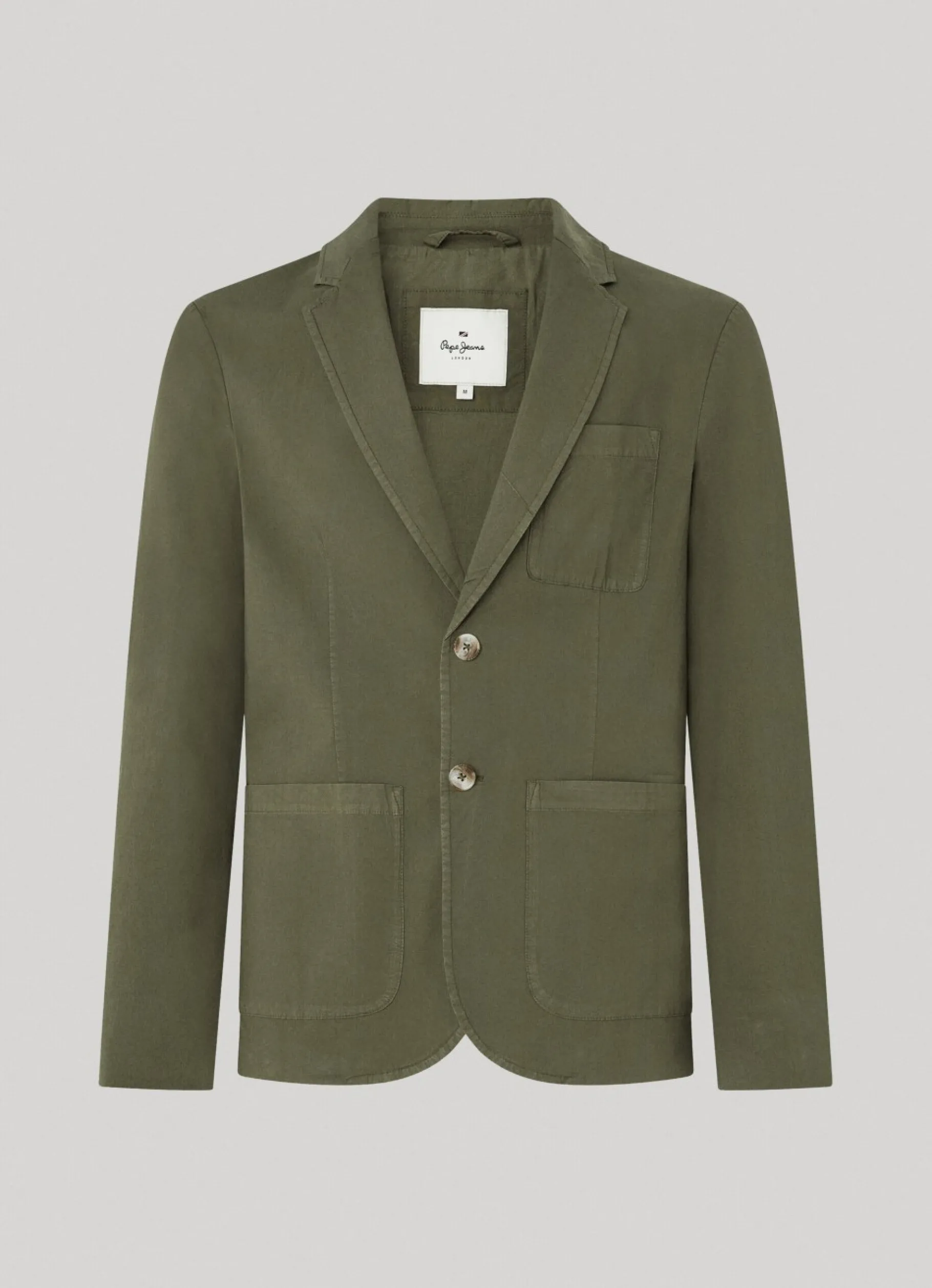 Men Pepe Jeans Cotton Poplin Blazer