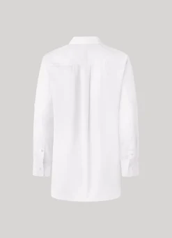 Women Pepe Jeans Cotton Poplin Oversize Fit Shirt