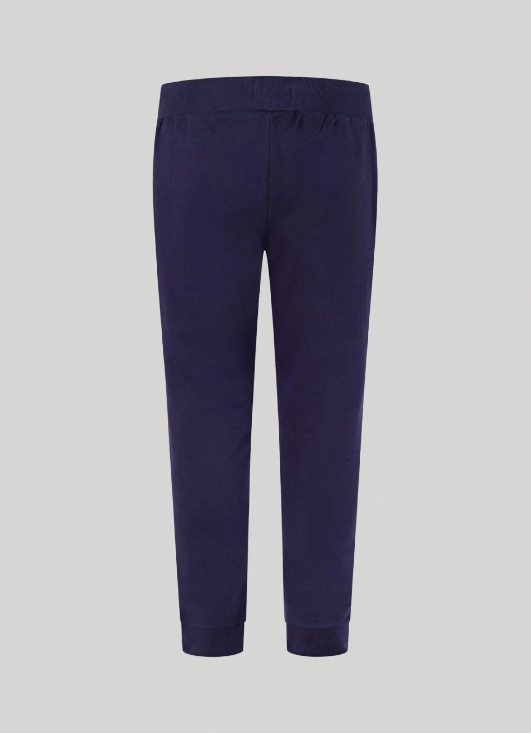 Men Pepe Jeans Cotton Terry Trousers With Logo