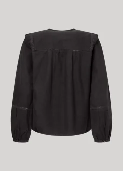Women Pepe Jeans Cotton Twill Blouse