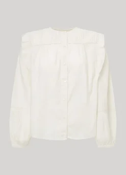 Women Pepe Jeans Cotton Twill Blouse