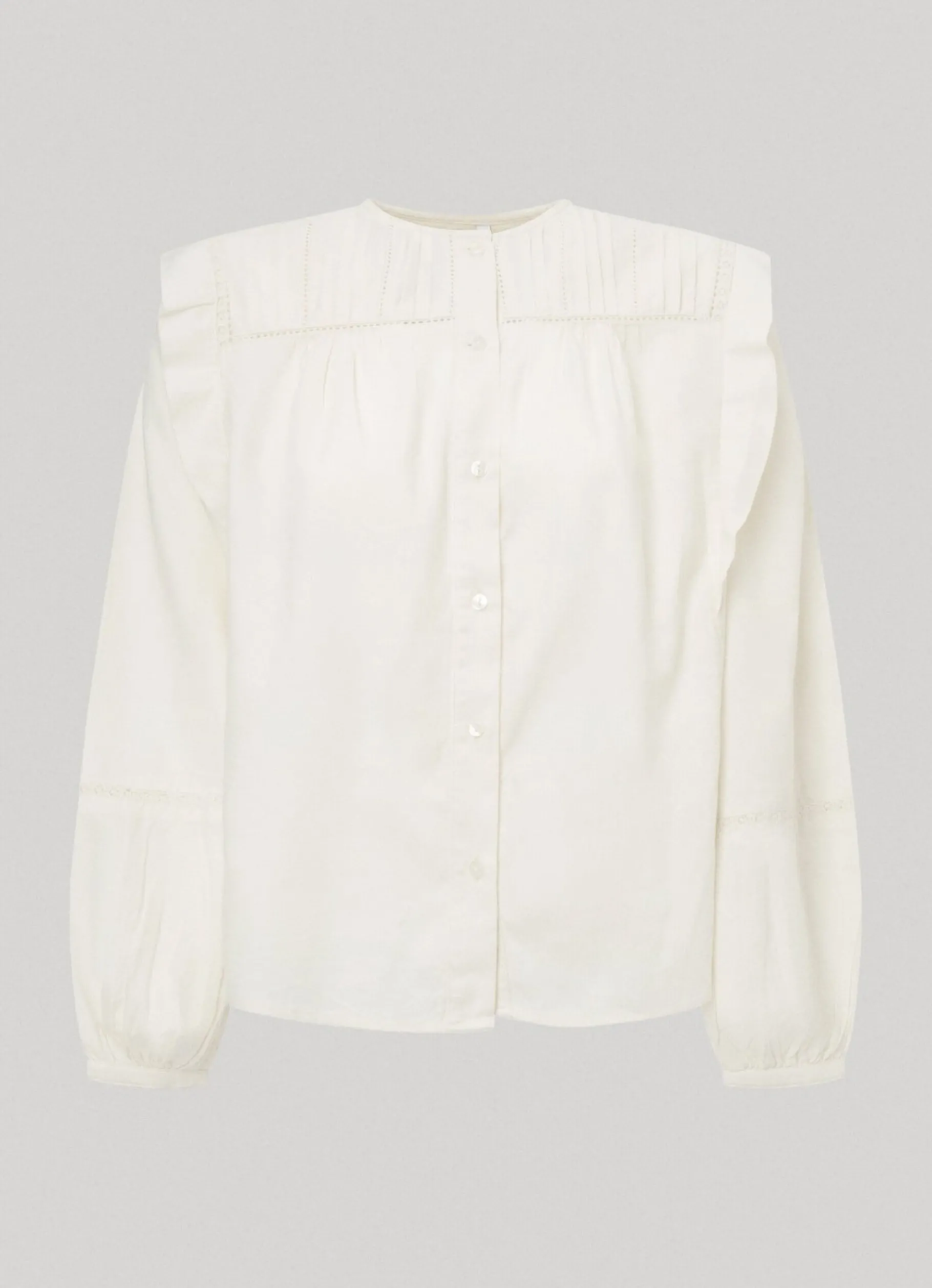 Women Pepe Jeans Cotton Twill Blouse
