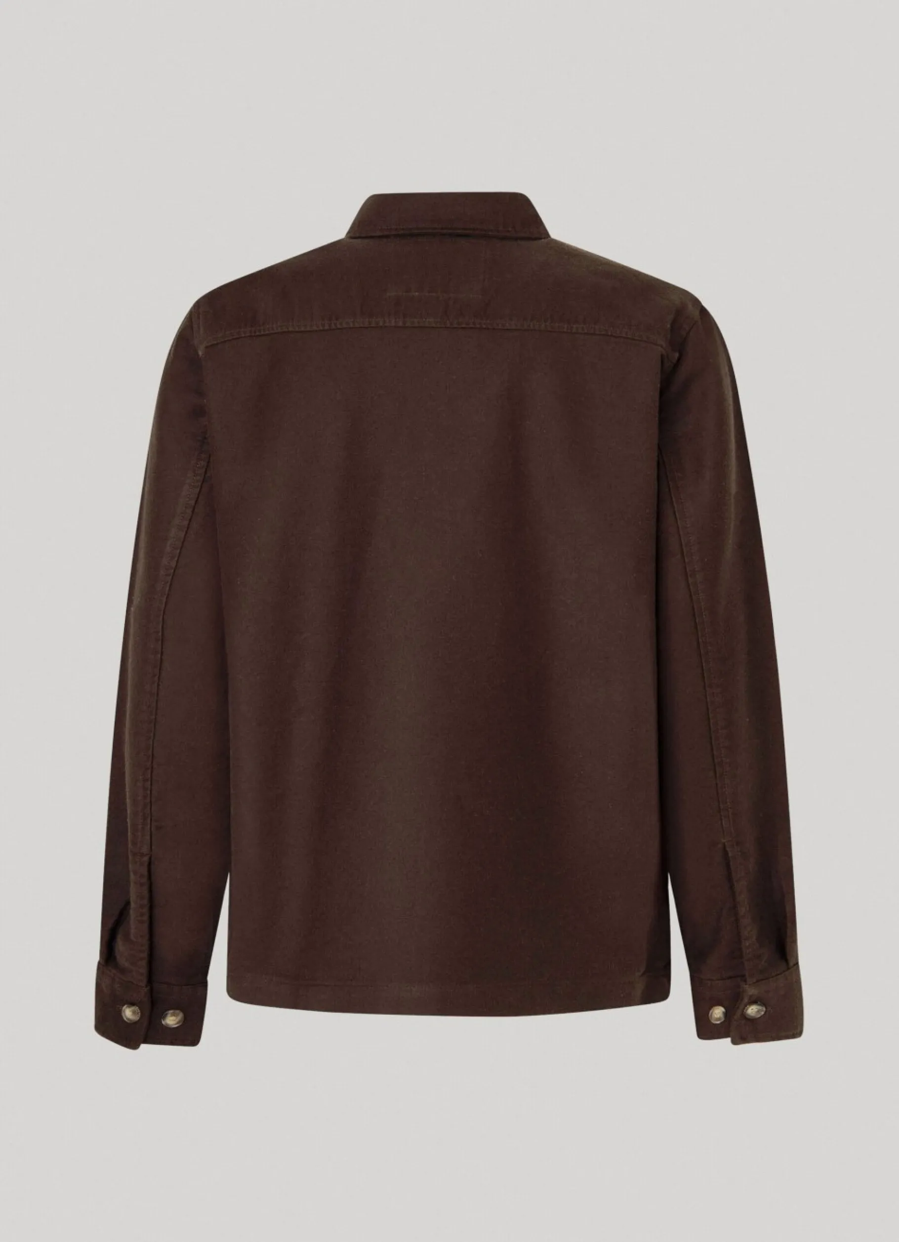 Men Pepe Jeans Cotton Twill Overshirt