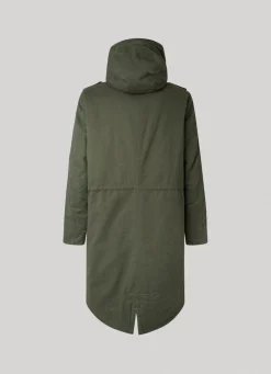 Men Pepe Jeans Cotton Twill Parka