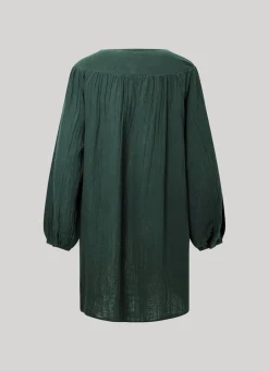 Women Pepe Jeans Cotton Waffle Dress