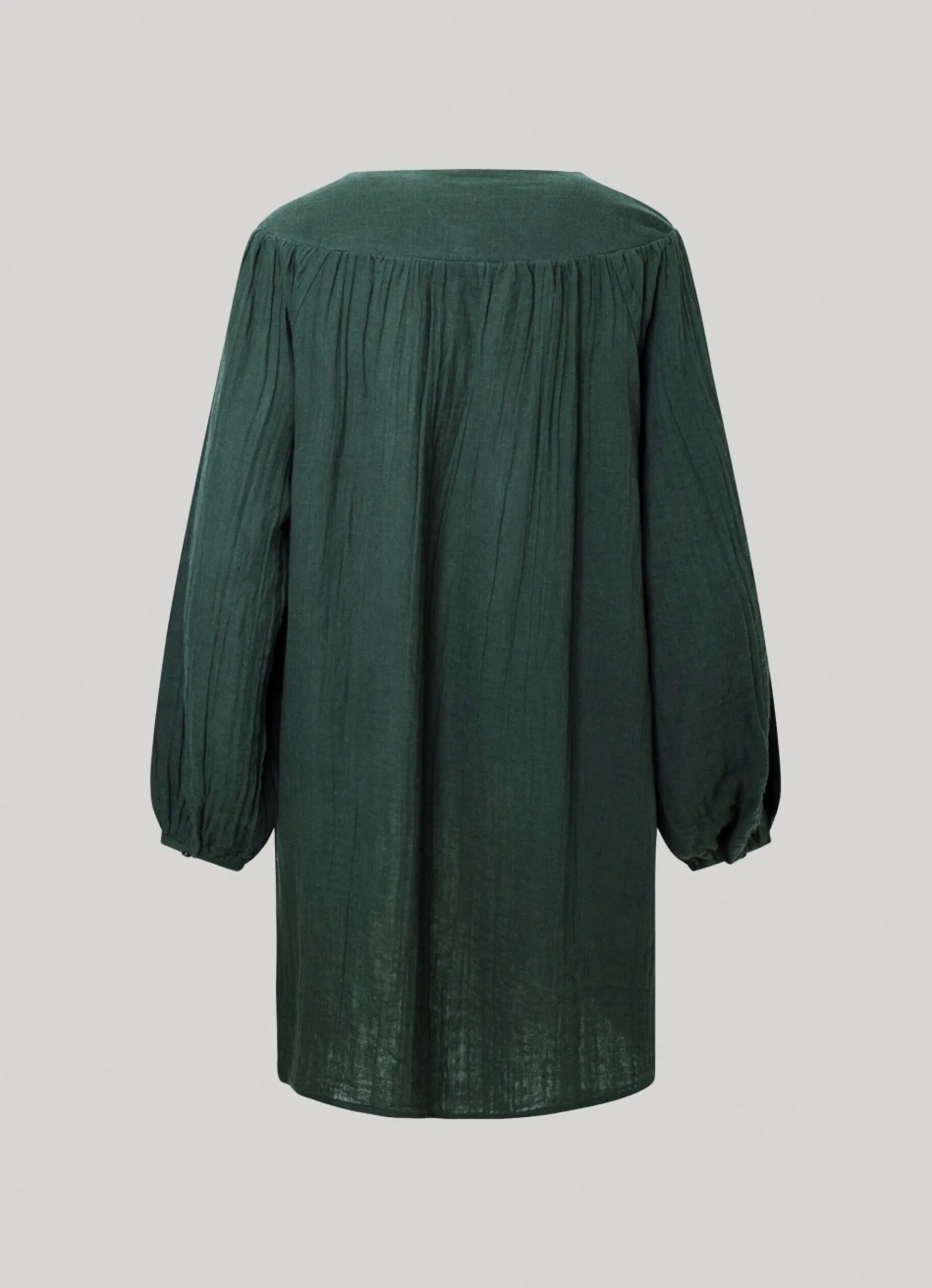 Women Pepe Jeans Cotton Waffle Dress