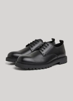 Men Pepe Jeans Cow Leather Derby Trainers