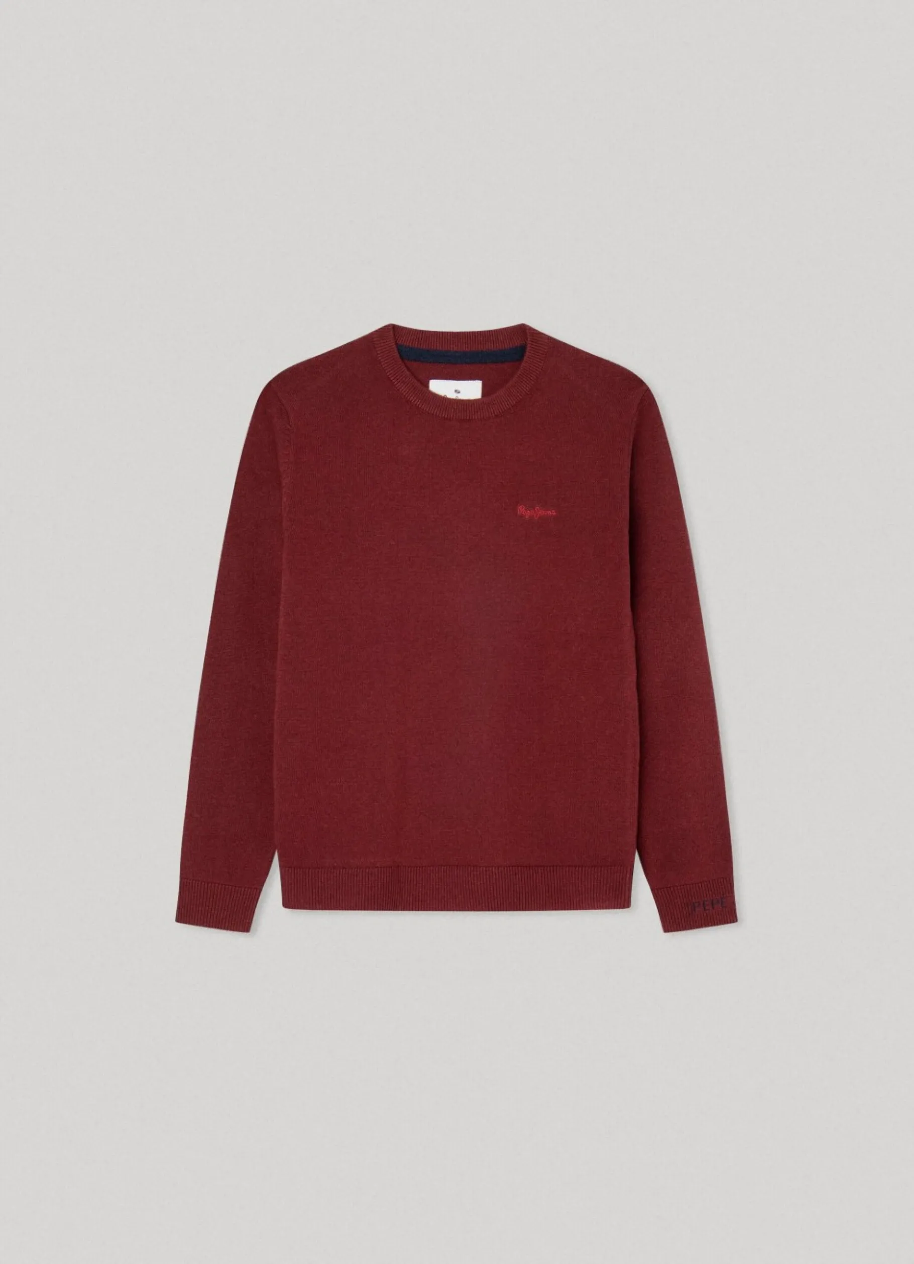 Boy Pepe Jeans Crew Neck Cotton Knit