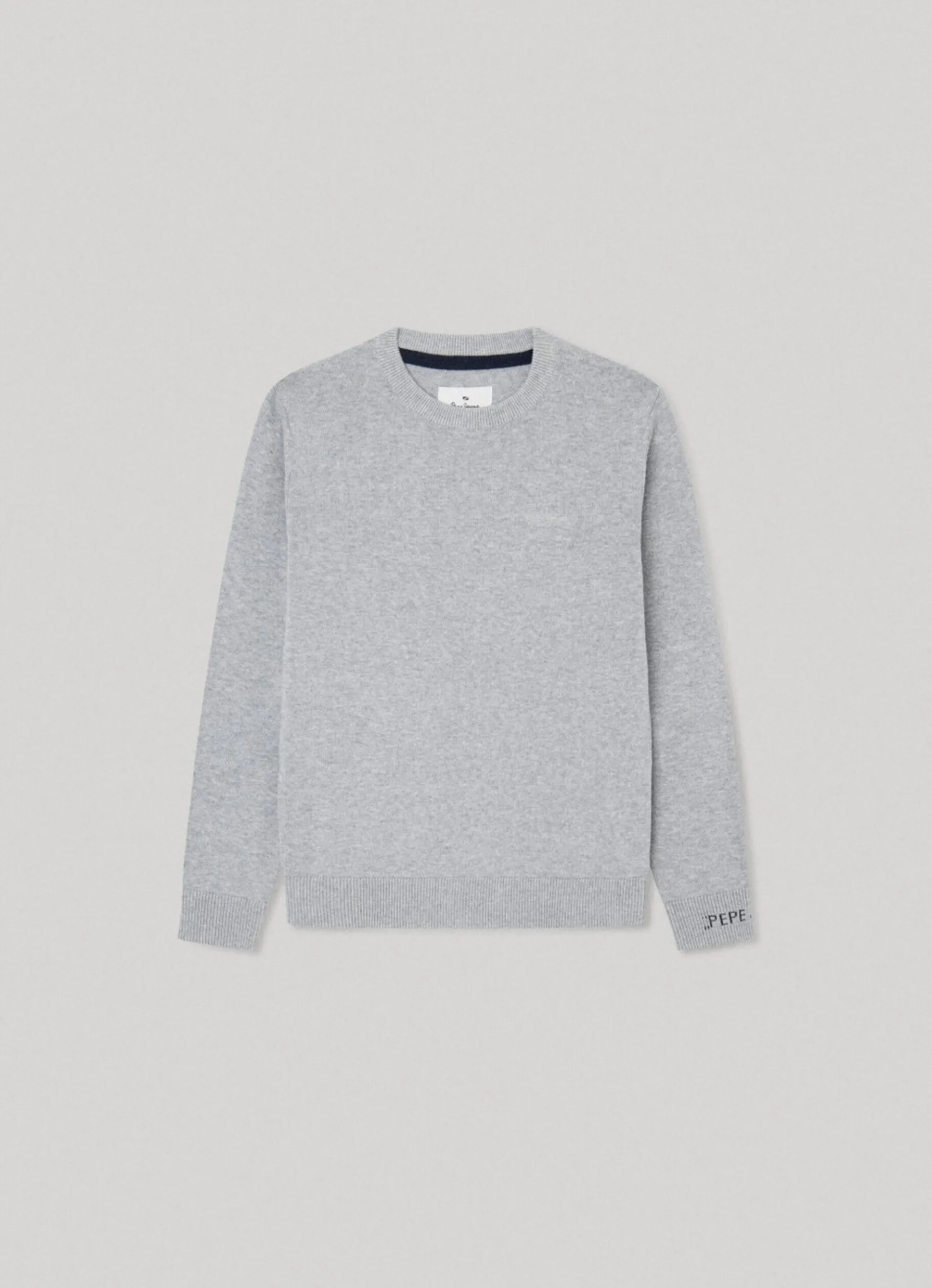 Boy Pepe Jeans Crew Neck Cotton Knit