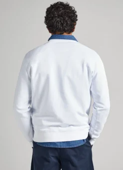 Men Pepe Jeans Crew Neck Cotton Sweatshirt