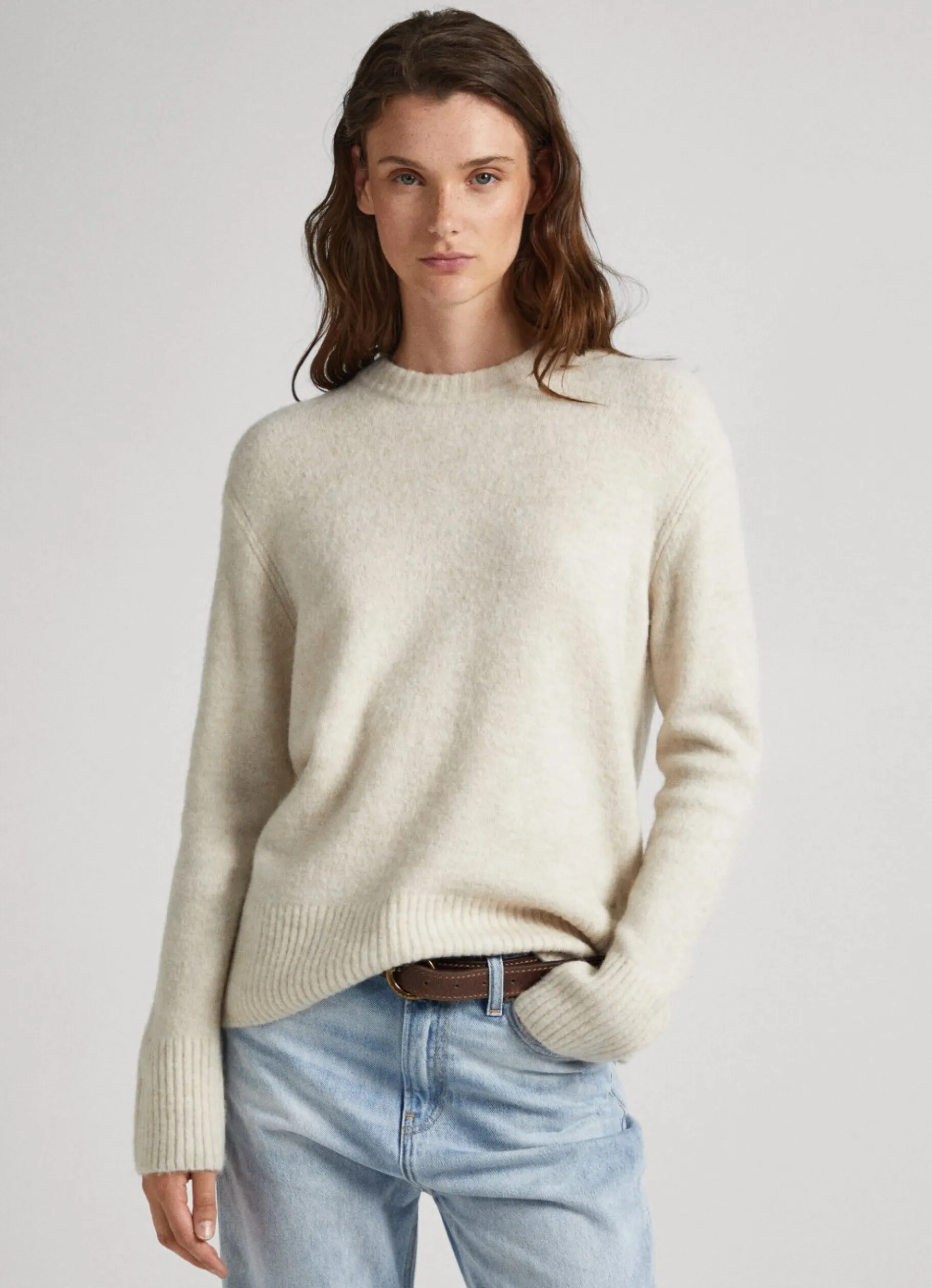 Women Pepe Jeans Crew Neck Knit