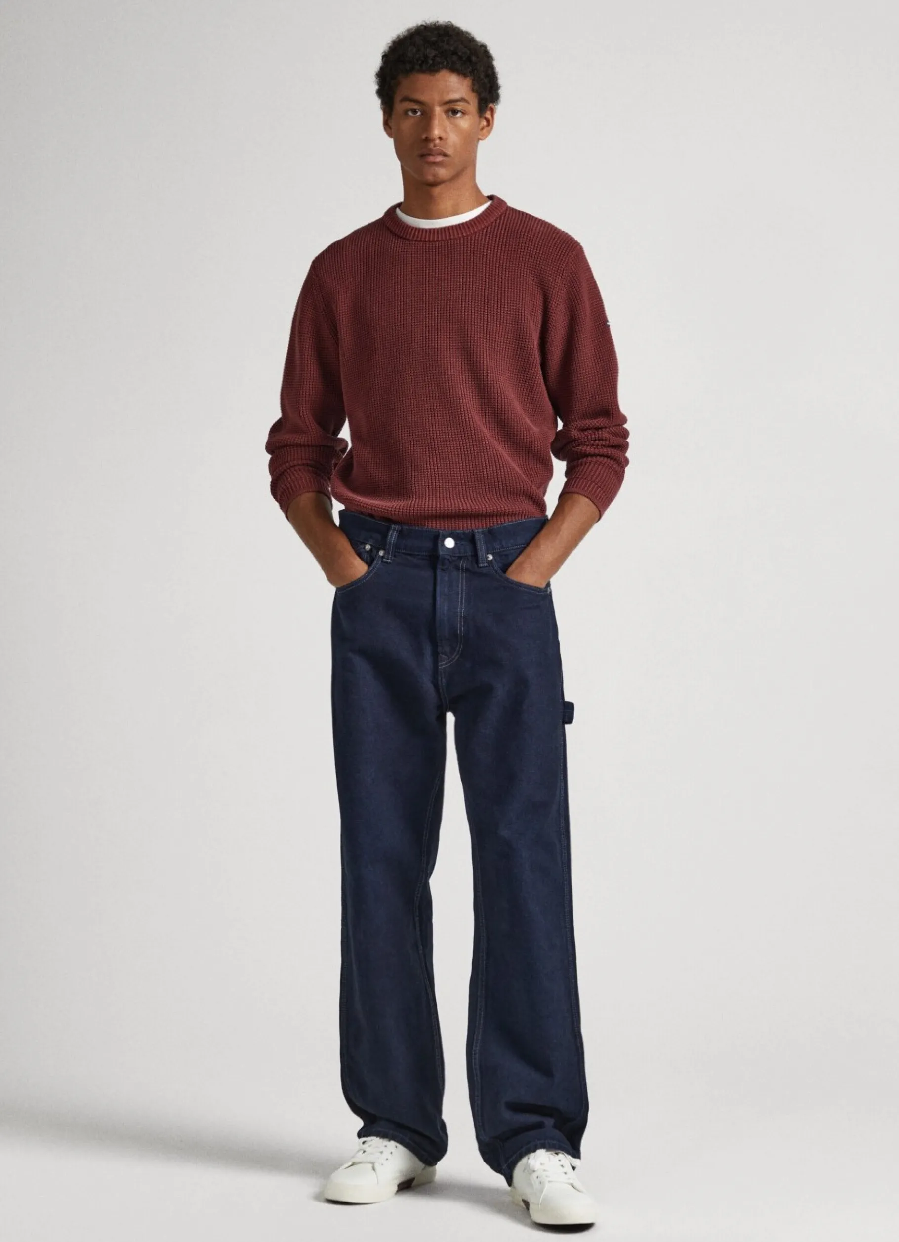 Men Pepe Jeans Crew Neck Sweatshirt