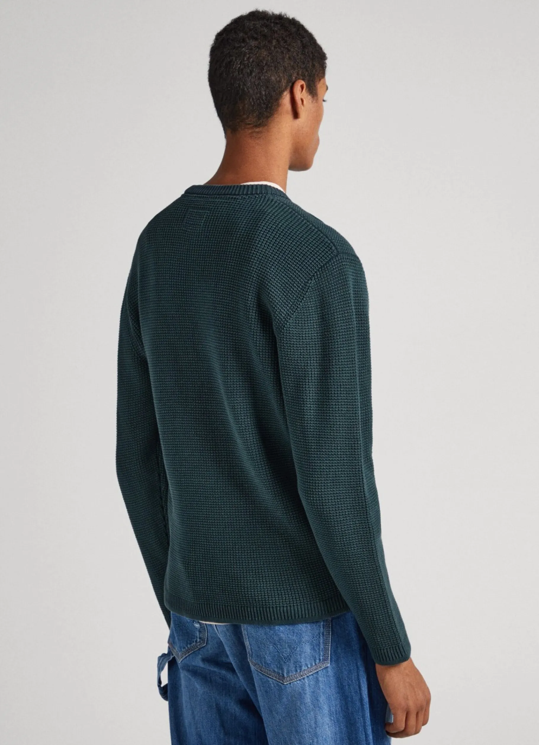 Men Pepe Jeans Crew Neck Sweatshirt