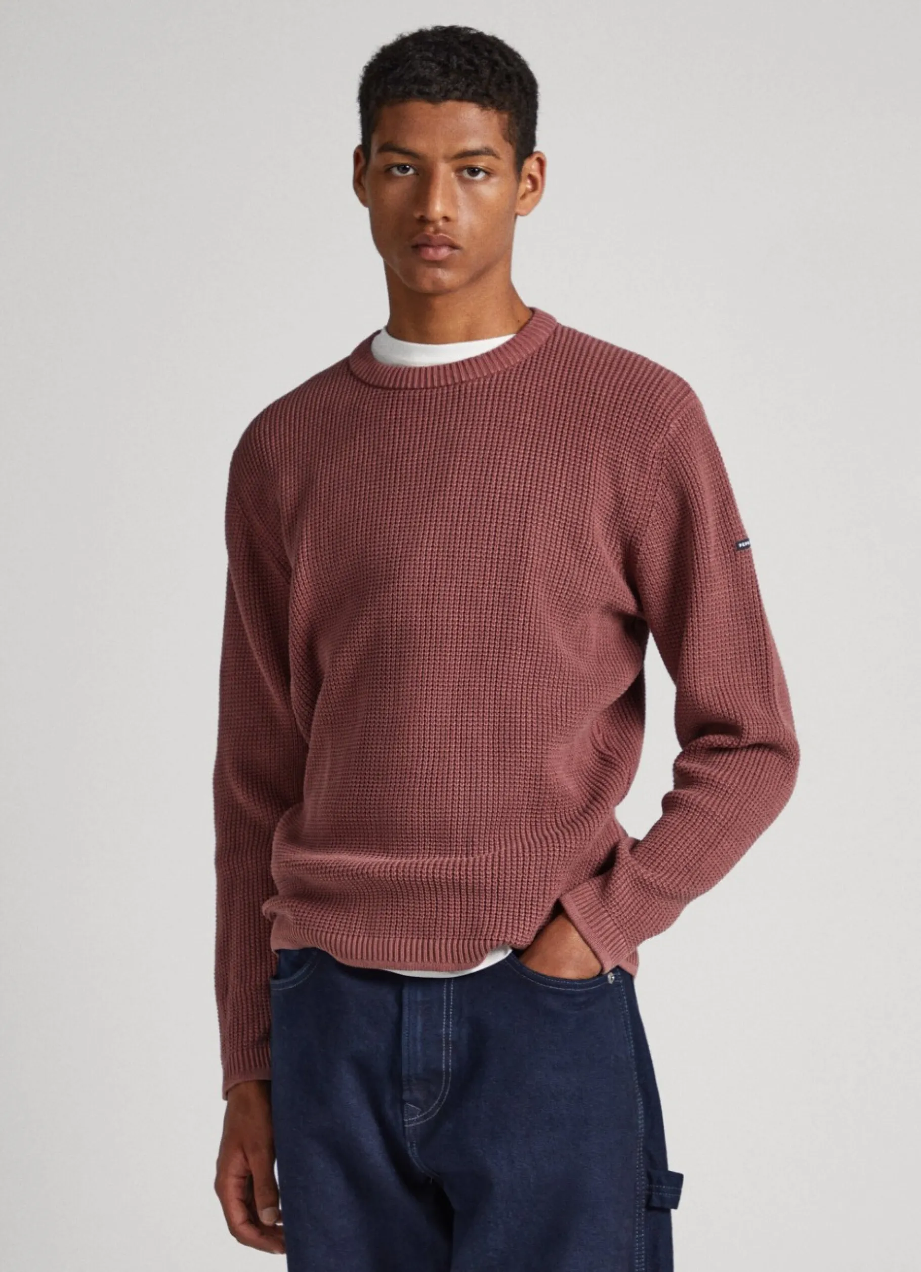 Men Pepe Jeans Crew Neck Sweatshirt
