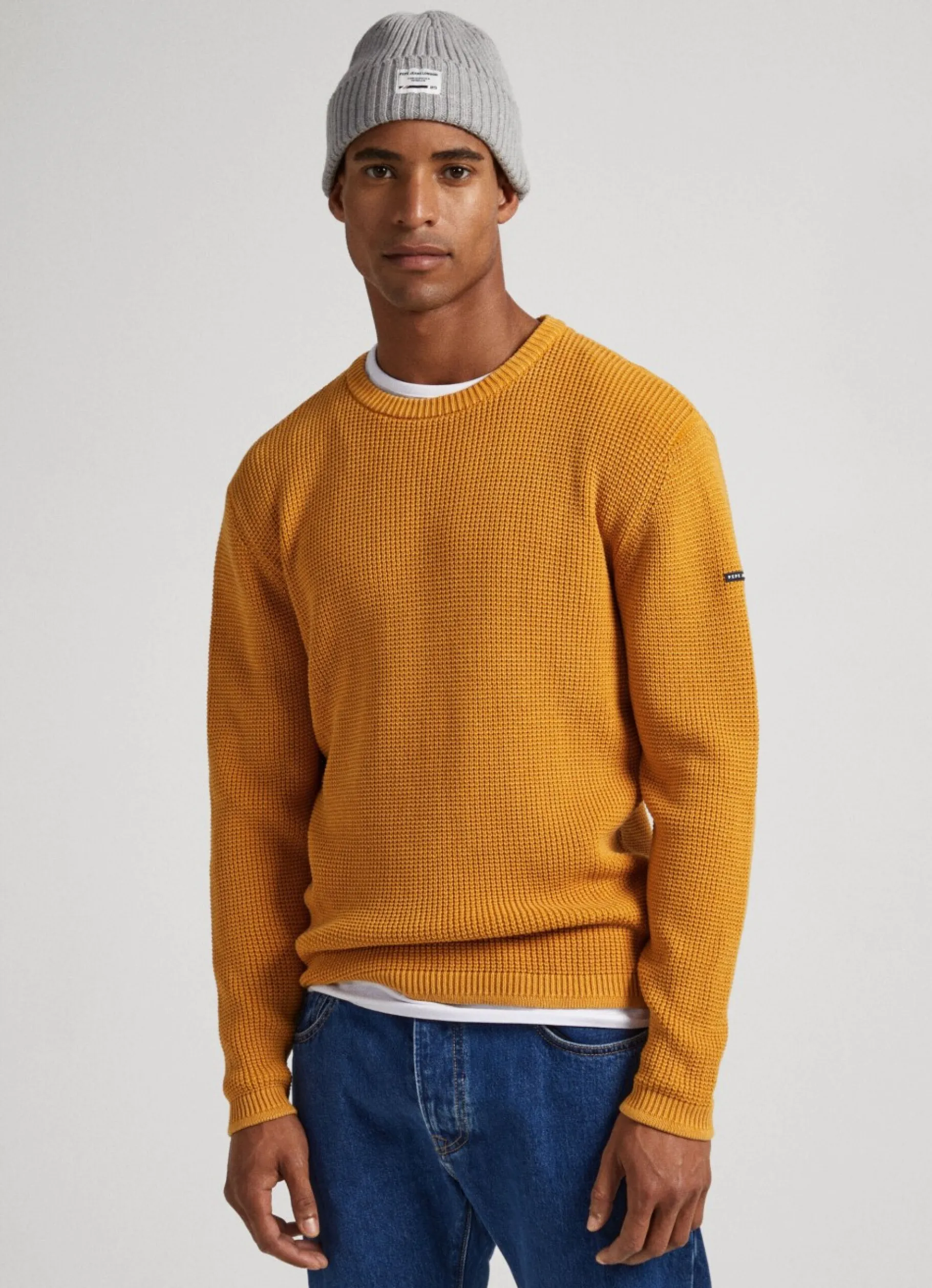 Men Pepe Jeans Crew Neck Sweatshirt