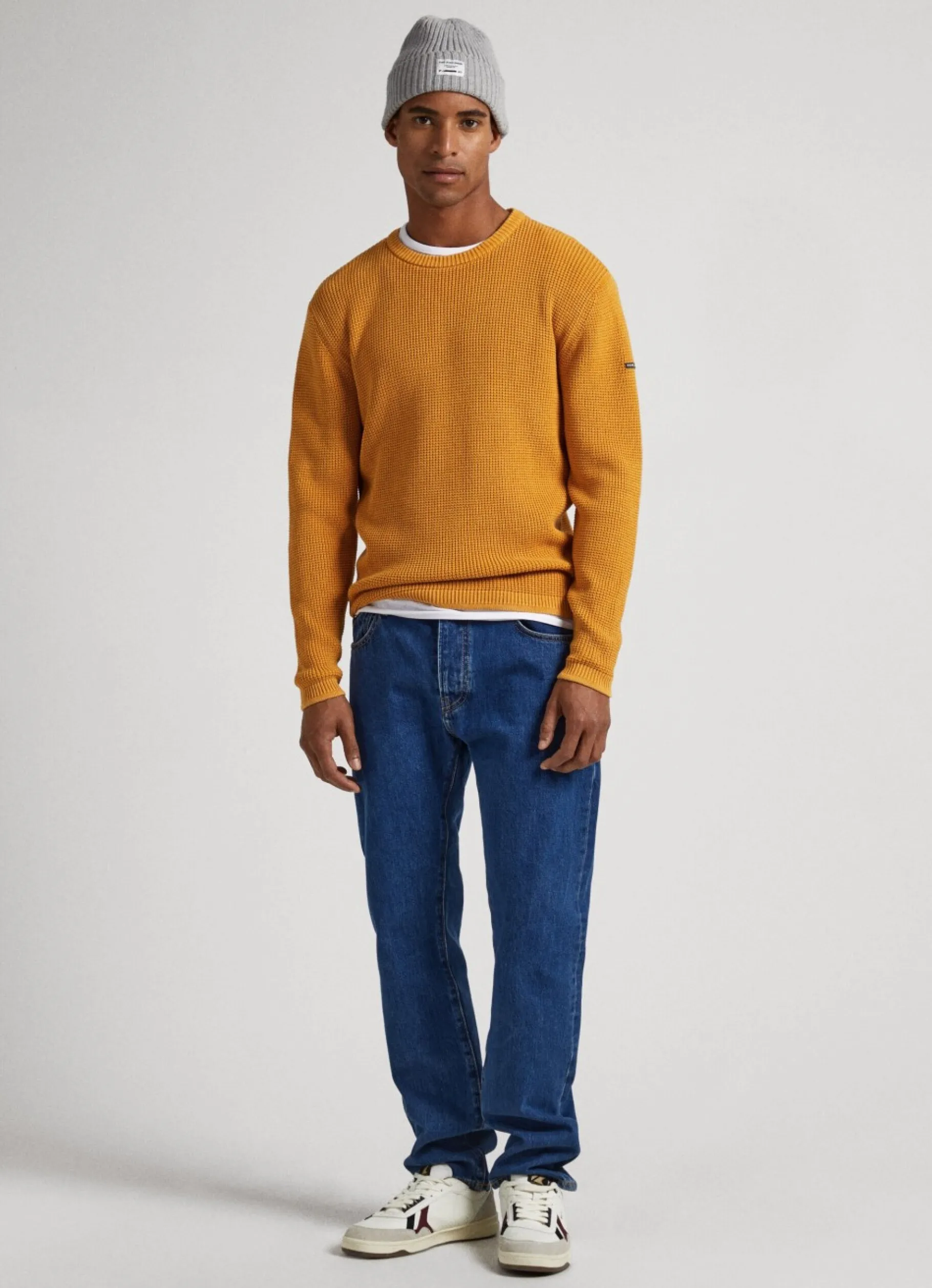 Men Pepe Jeans Crew Neck Sweatshirt