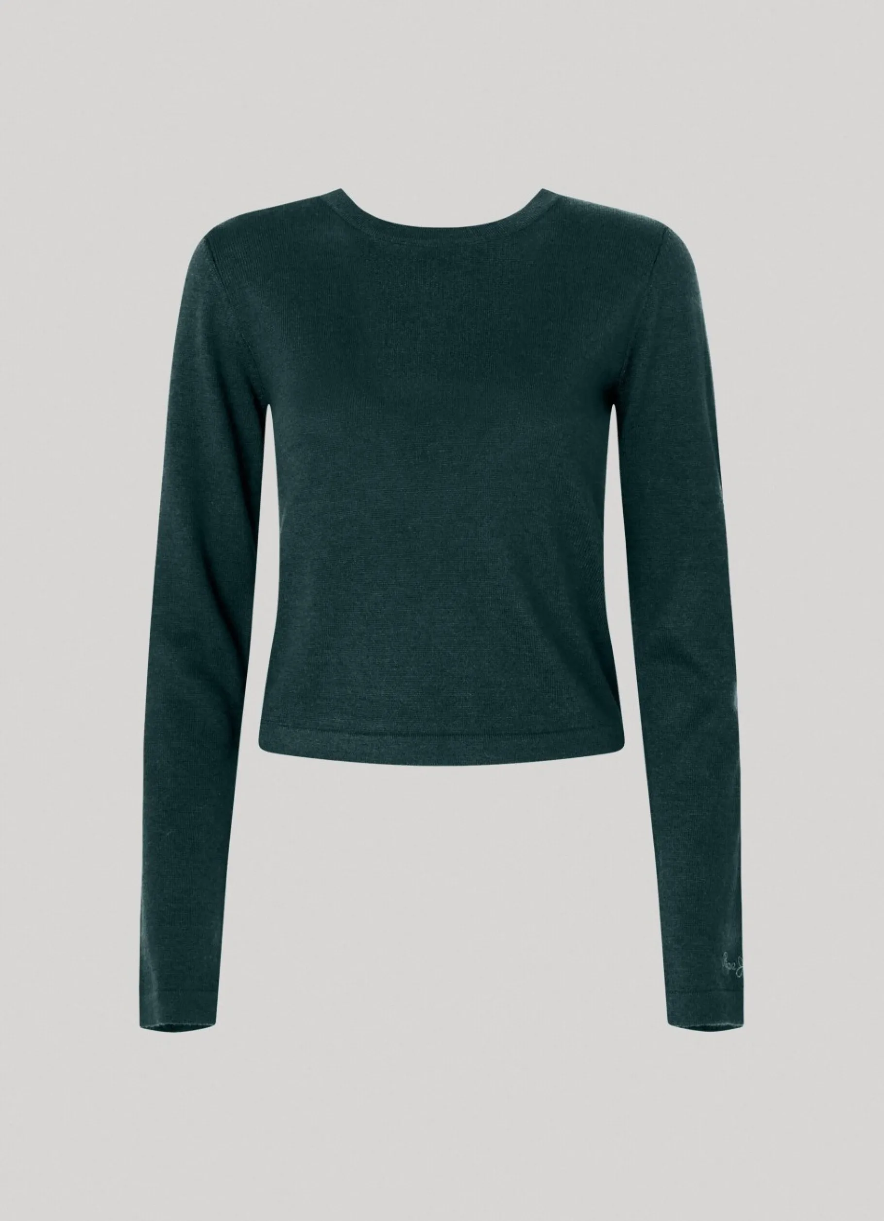 Women Pepe Jeans Cropped Fit Knit Top