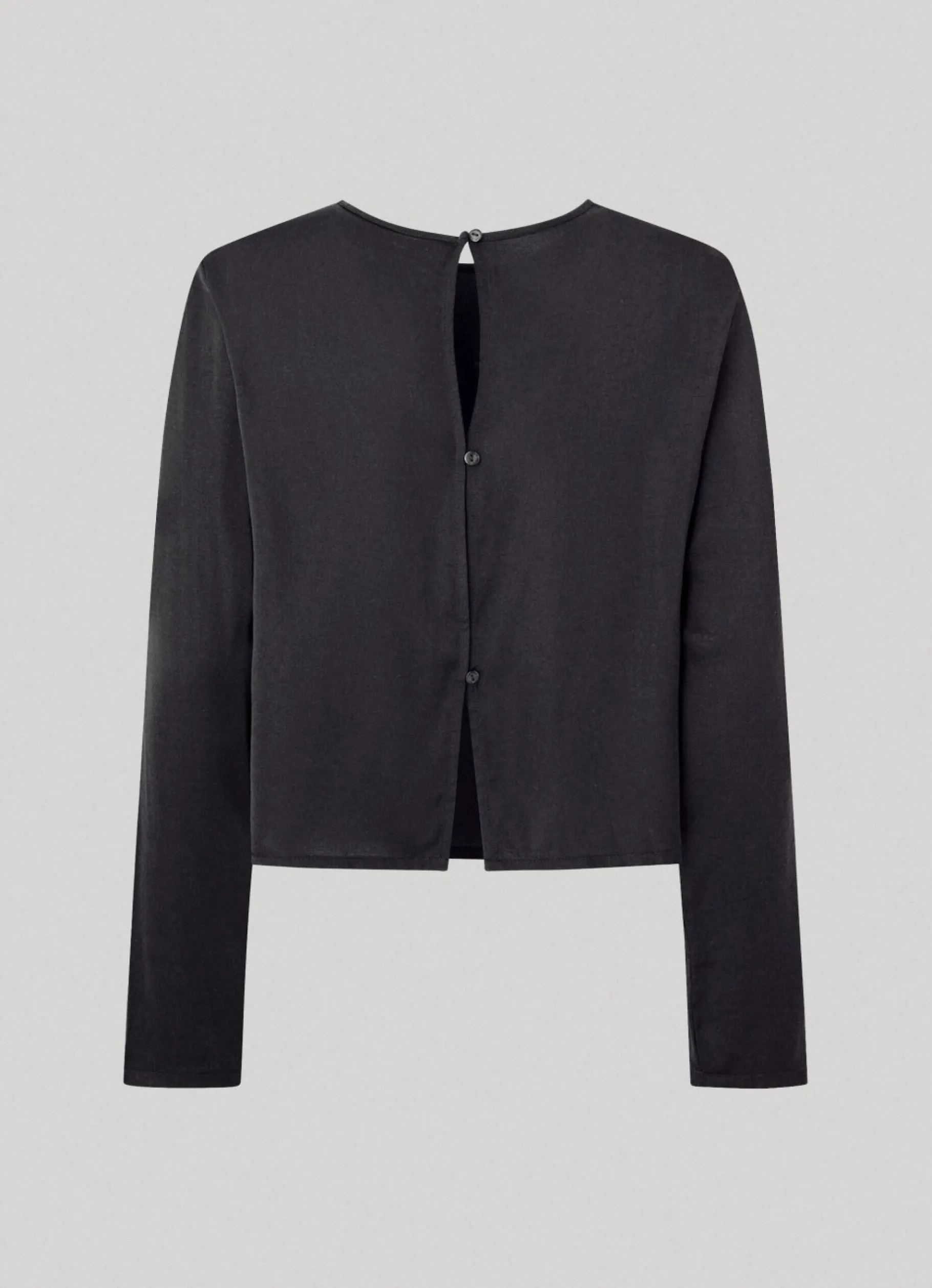 Women Pepe Jeans Cropped Fit Satin Blouse