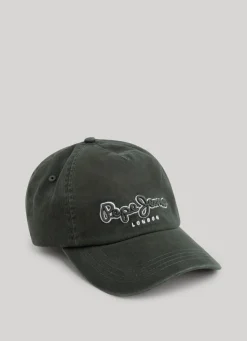 Women Pepe Jeans 3D Embroidered Logo Cap