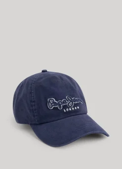 Women Pepe Jeans 3D Embroidered Logo Cap